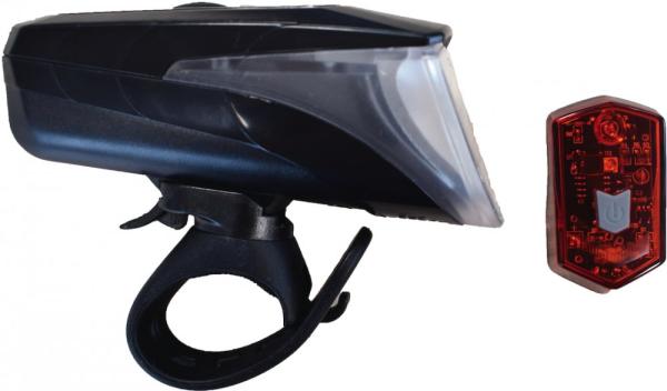 MATRIX LED Beleuchtungs-Set BLS 27 Akku mit Sensor schwarz