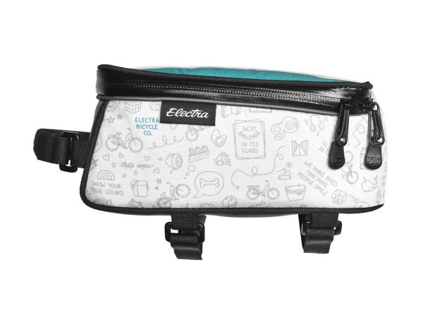 Electra Bag Electra Phone/Frame Bag Doodle White