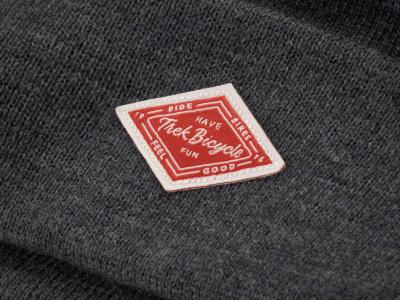 Trek Kopfbedeckung Trek Red Patch Beanie Einheitsgr. Ch Produktbild 1