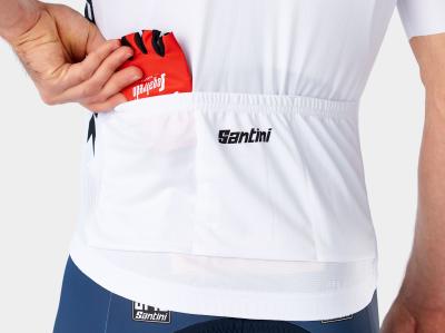 Santini Trikot Santini Trek-Segafredo Replica M White/Red Produktbild 2