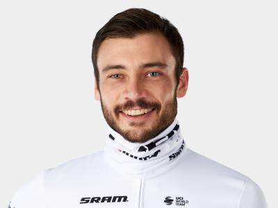 Santini Kopfbedeckung Santini Trek-Segafredo Schlauchtuch Produktbild 1