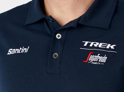 Santini Shirt Santini Trek-Segafredo Polo Men's L Navy Produktbild 2