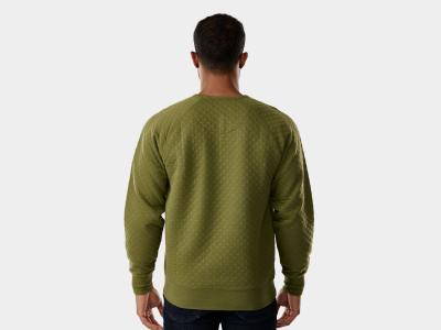 Trek Oberteil Trek Quilted Crewneck L Olive Produktbild 1