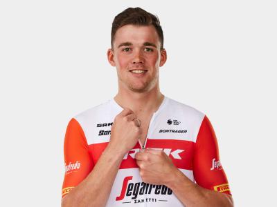 Santini Trikot Santini Trek-Segafredo Replica XS White/Red Produktbild 3