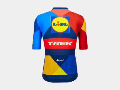 Santini Trikot Santini Trek Replica Women XS Blue/Yellow Produktbild 1