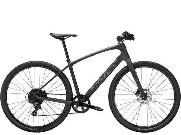 Trek FX Sport SL 5 S Matte Black Olive/Deep Smoke