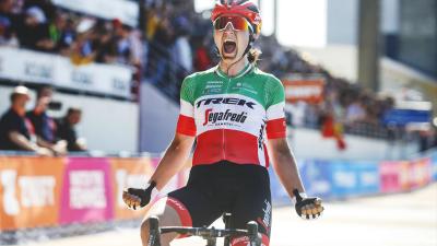 Trek Domane SLR 7 60 Metallic Red Smoke to Red Carbon S Produktbild 2