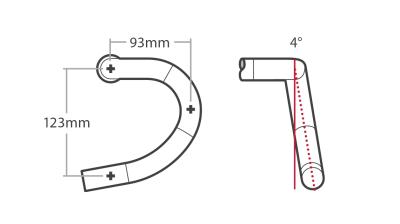 Bontrager Lenker Bontrager Elite Aero VR-CF 44cm Black Produktbild 1