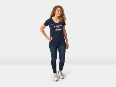 Santini T-Shirt Santini Trek-Segafredo Women XS Blue Produktbild 3