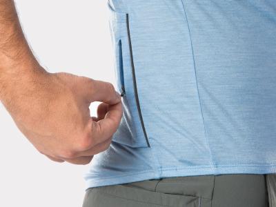 Bontrager Jersey Bontrager Adventure Wool Large Chambray Blu Produktbild 3