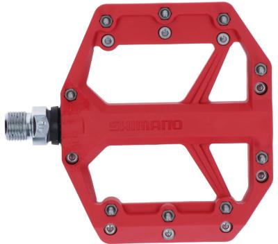 SHIMANO Pedal PD-GR400 Rot Flat Produktbild 1