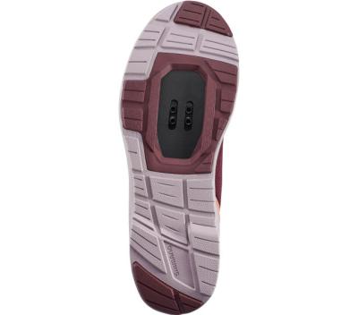 SHIMANO SHIMANO Fahrradschuhe EX300 Damen Touring SPD Gr&ouml;&szlig;e 39 Damenleisten Rot Produktbild 2