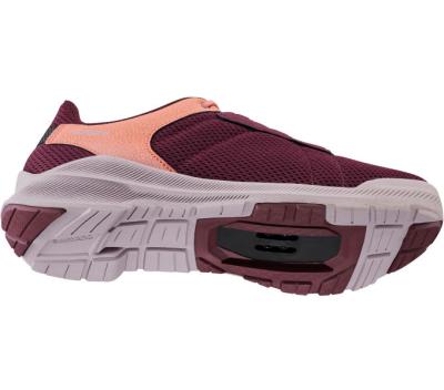 SHIMANO SHIMANO Fahrradschuhe EX300 Damen Touring SPD Gr&ouml;&szlig;e 40 Damenleisten Rot Produktbild 3