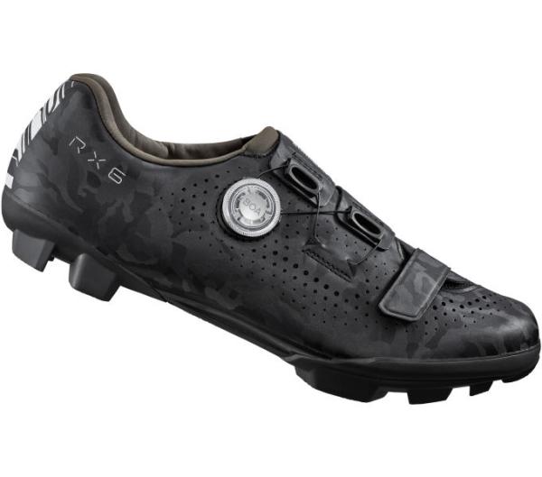 SHIMANO SHIMANO Fahrradschuhe RX600 Herren/Damen Gravel SPD Gr&ouml;&szlig;e 42 Schwarz