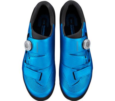 SHIMANO SHIMANO Fahrradschuhe XC502 Herren/Damen MTB SPD Gr&ouml;&szlig;e 41 breit Blau Produktbild 1