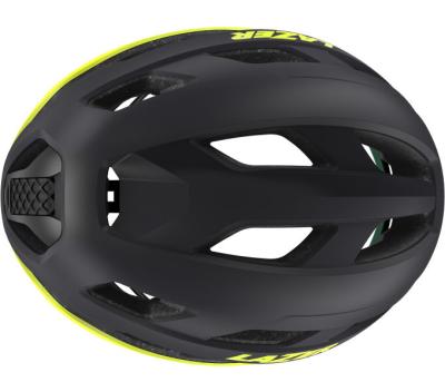 LAZER LAZER Helm Strada KinetiCore Road Matte Dark Grey Flash Yellow (XL) Produktbild 4