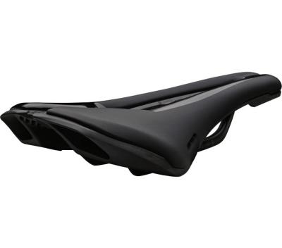 PRO Fahrradsattel Stealth Curved Team 142 mm Schwarz Carbon Gestell Produktbild 1