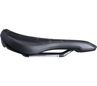 PRO Fahrradsattel MSU 1.3 E-MTB 142 mm Schwarz Edelstahl Gestell Produktbild 2