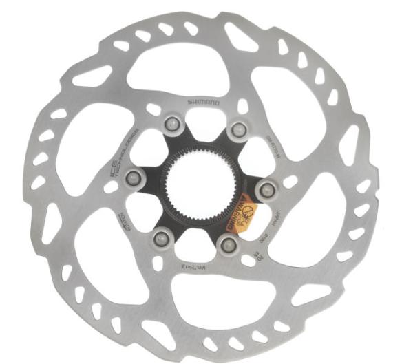 SHIMANO Bremsscheibe SM-RT70 180mm CL Verschlussring mit Au&szlig;enverzahnung